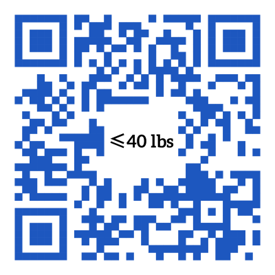 40 lbs or Less